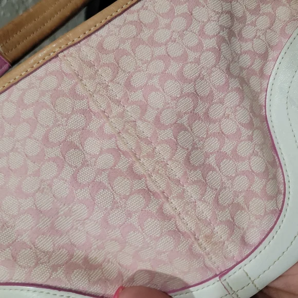 Coach Y2k Rare Barbie Pink Soho Baguette Hand Bag - Picture 6 of 11